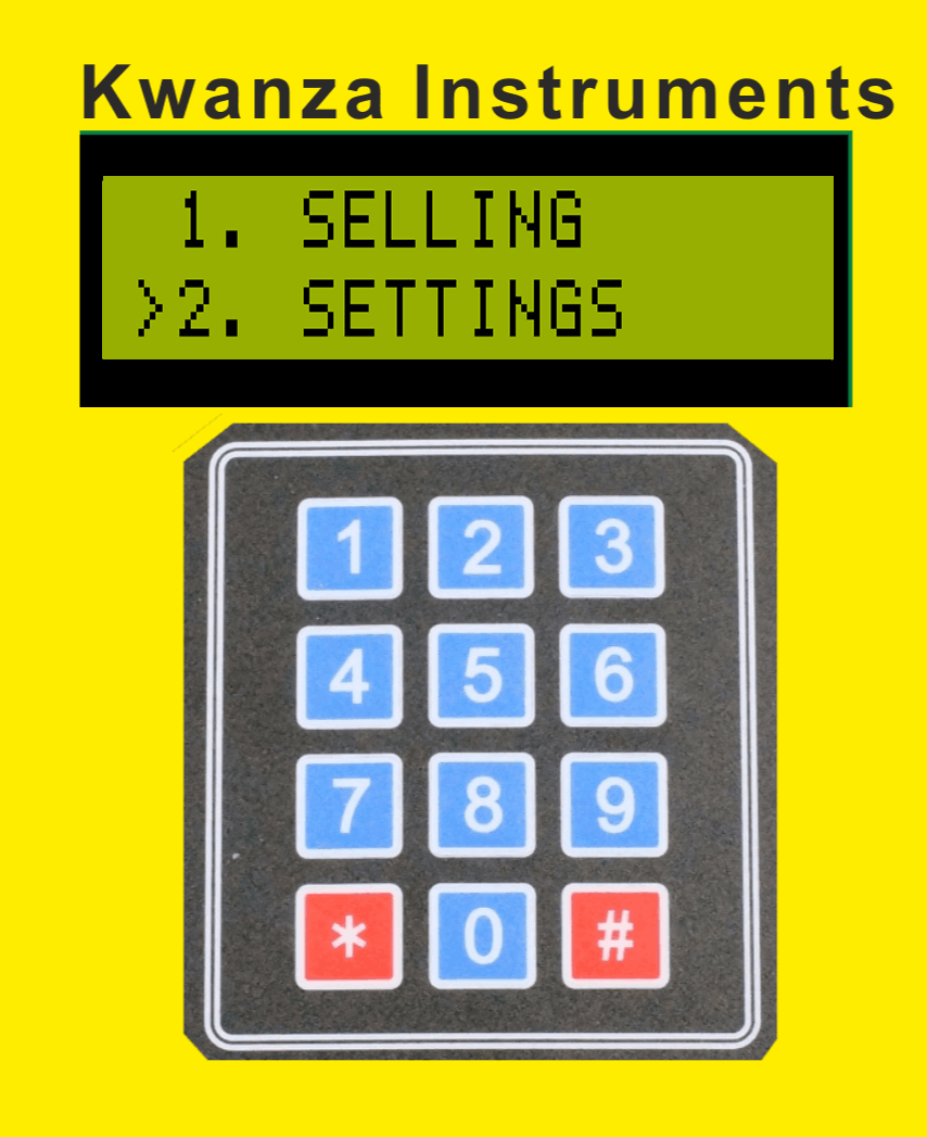 New LCD ATM instrument panel